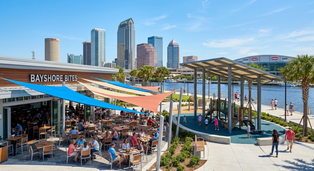 commercial shade sail tampa bay